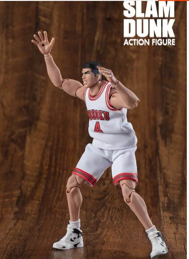 

GREAT TOYS Dasin Takenori Akagi white clothing pvc action figure SLAM DUNK GT model toy brinquedos NO.4