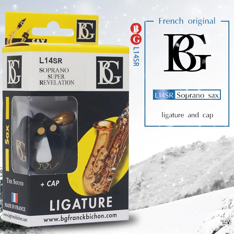 France original BG ligature Bb soprano tenor alto baritone saxophone clarinet mouthpiece Use L12SR L13SR L14SR L15SR L4SR L24RJ