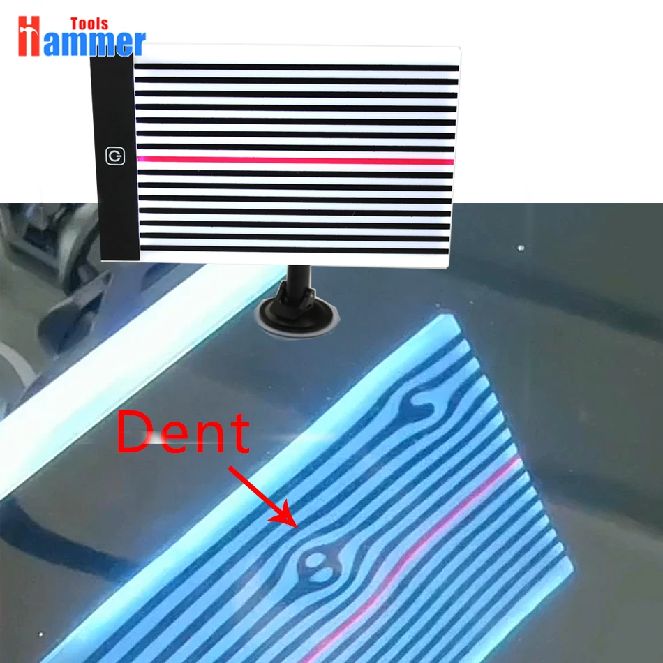 PDR King Tools Highlight LED USB Dent Repair Lamp Board Reflection TOOLS with Adjustable Holder