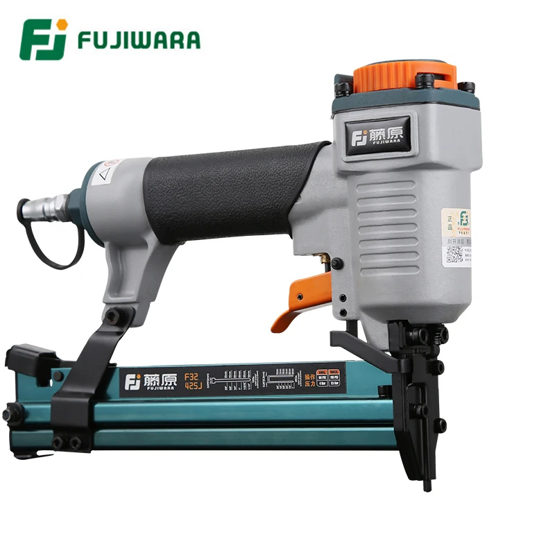 Imagem -05 - Fujiwara Carpintaria Air Grampeador Carpenter Pistola Pneumática Prego Faça Você Mesmo Decoração Carpintaria F10-f30 422j Nails em 1