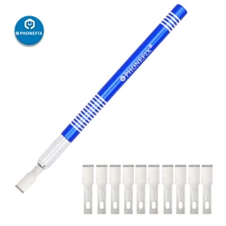 Mobile Phone Motherboard Repair PCB circuit board DIY Repair Hand Tools Non-Slip Metal Scalpel Knife Tools Kit