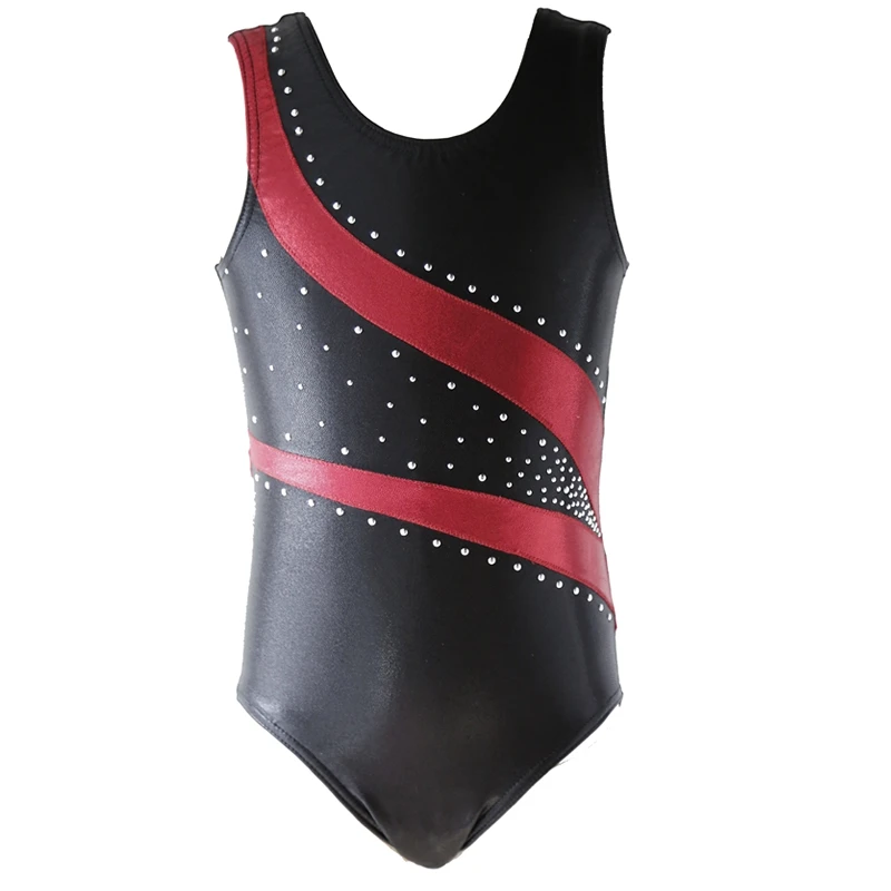 New Fashion Kids Girls Gymnastics Leotards Ballet Dance Wear Tank Bodysuit Costumes W13