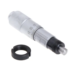 Round Type 0-13mm Range Micrometer Head Measurement Measure Tool Rotation Smooth LS'D Tool