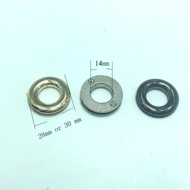 Alloying Grommet Eyelet 40pcs ,Purse Eyelet for Bags, Supply many Sizes & Colours