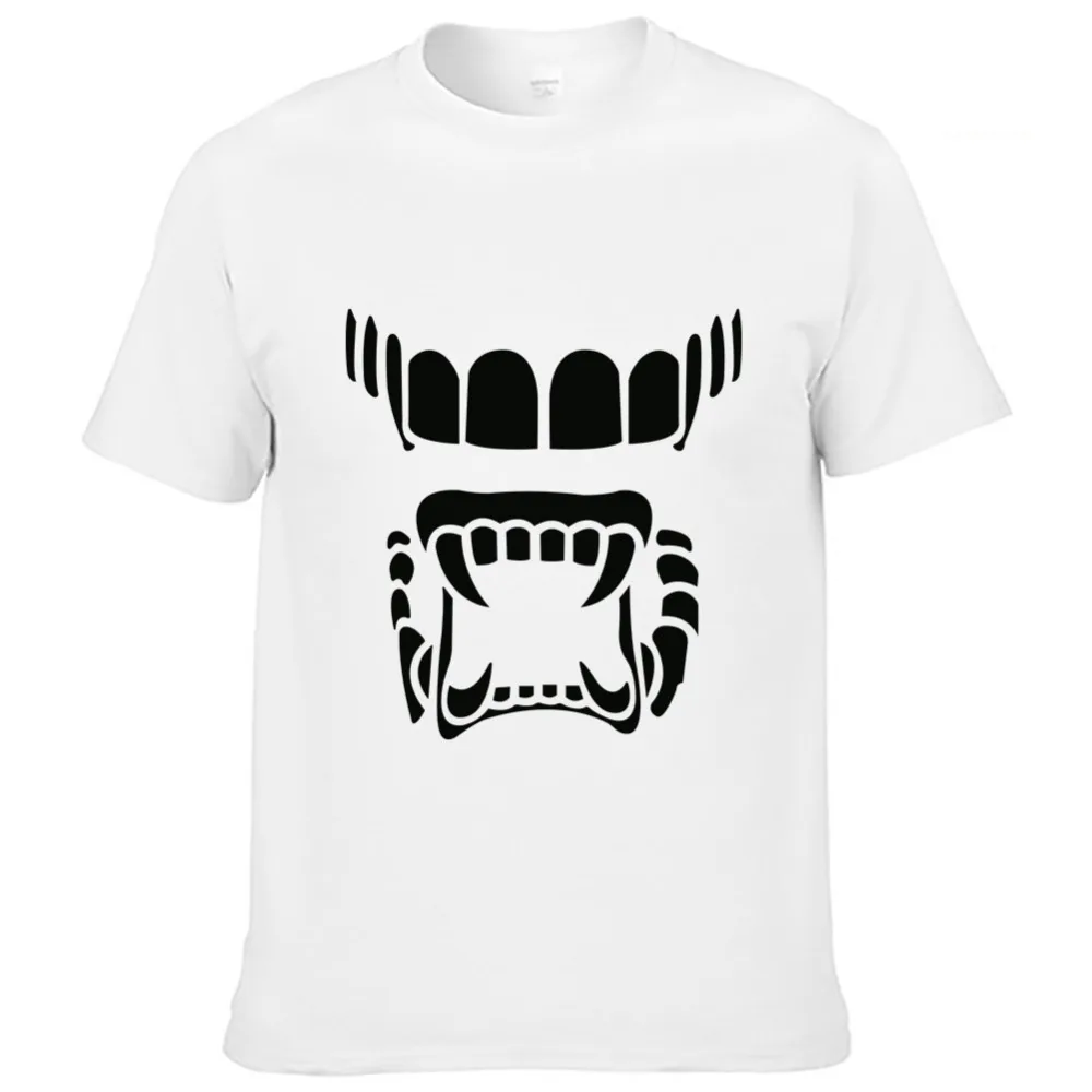 

Дьявол Футболка с рисунком губ анимационный комикс Косплей Мода Azathots