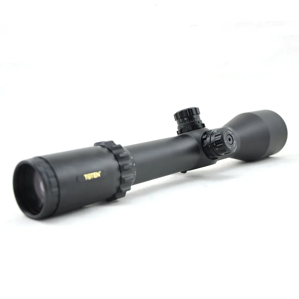 TOTEN 2-24x50 IR SFP Hunting Riflescope Nitrogen Illuminated Side Focus Sniper Tactical 35mm Tube Airsoft Optic Sight For .50