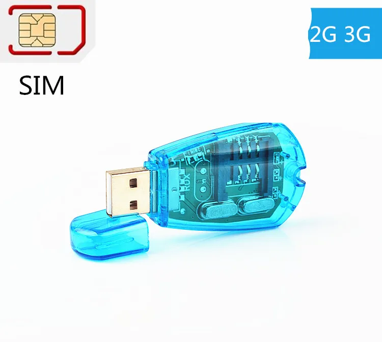 USB устройство для чтения SIM-карт, записи, копирования, резервного копирования, адаптер для всех Sim-карт GSM 3G