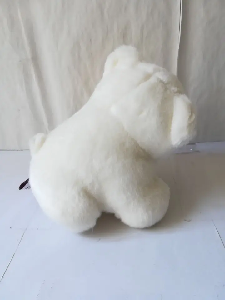 small 18x16cm lovely polar bear plush toy soft doll baby toy ,birthday gift b2002