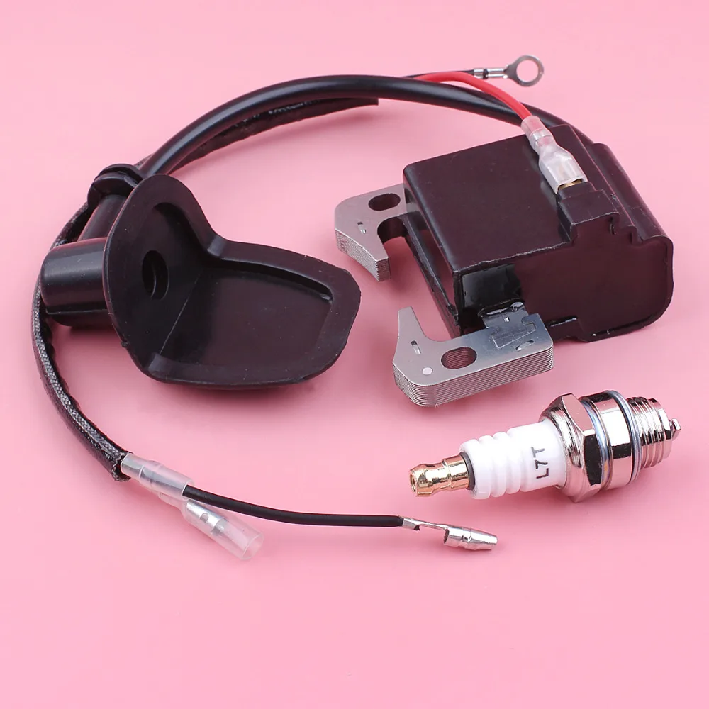 Módulo de bobina de encendido, Kit de bujías para Robin NB411, EC04, BG411, CG411, cortacésped, desbrozadora, accesorios, piezas de herramientas de jardín