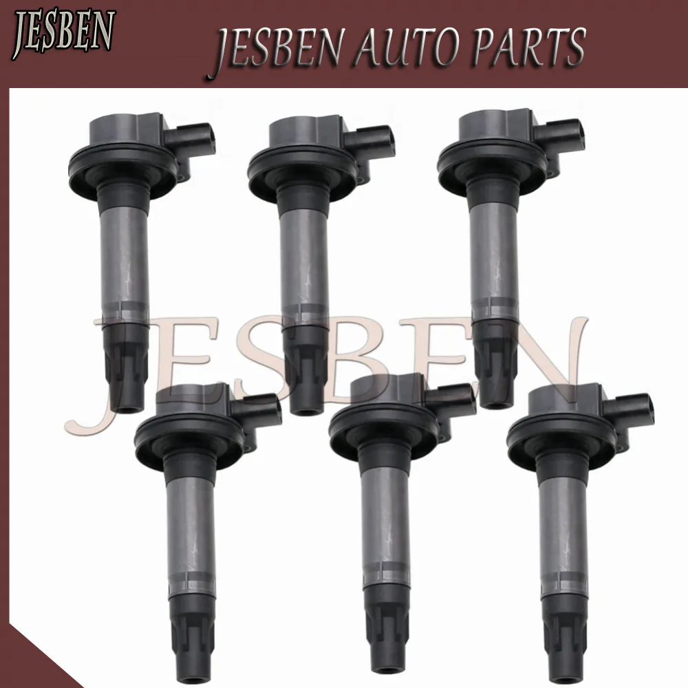 

7T4Z-12029-E 6PCS Ignition Coil Fit For FORD TRANSIT-150 250 350 HD Mazda CX-9 6 LINCOLN MKX MKS MKZ MKT MERCURY SABLE 2007-2015