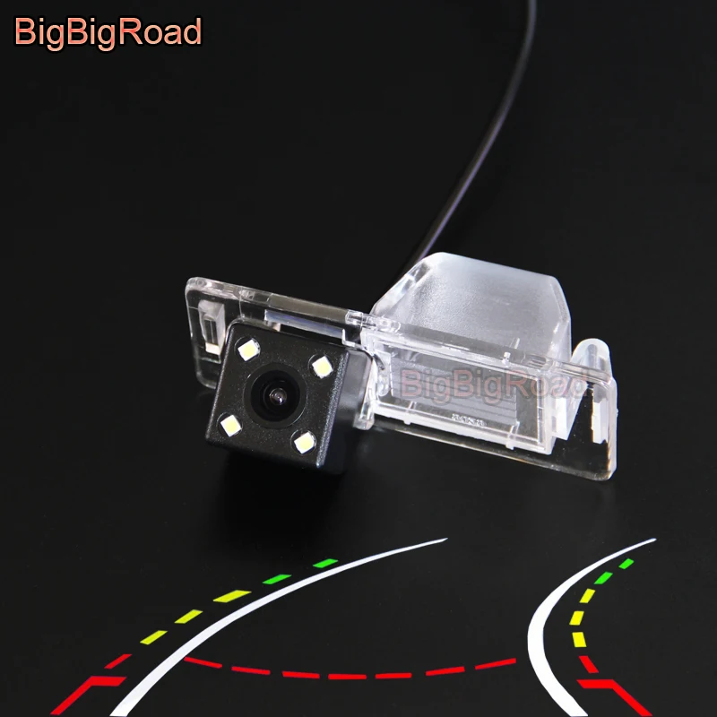 

BigBigRoad Car Intelligent Dynamic Trajectory Tracks RearView Camera For Chevrolet Aveo Sonic Buick encore GL8 Lacrosse Envision