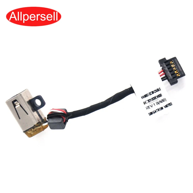 Laptop DC Power Jack Harness For Dell XPS 12 9Q23 9Q33 XPS12D P20S NVR98 series Socket Connector port plug Cable