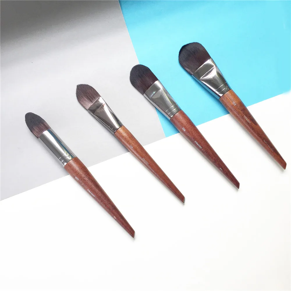 Foundation Brush Large-108 Medium-106 Small-104 Precision-100 for Cream Liquid Foundation- Beauty makeup Blending Tools