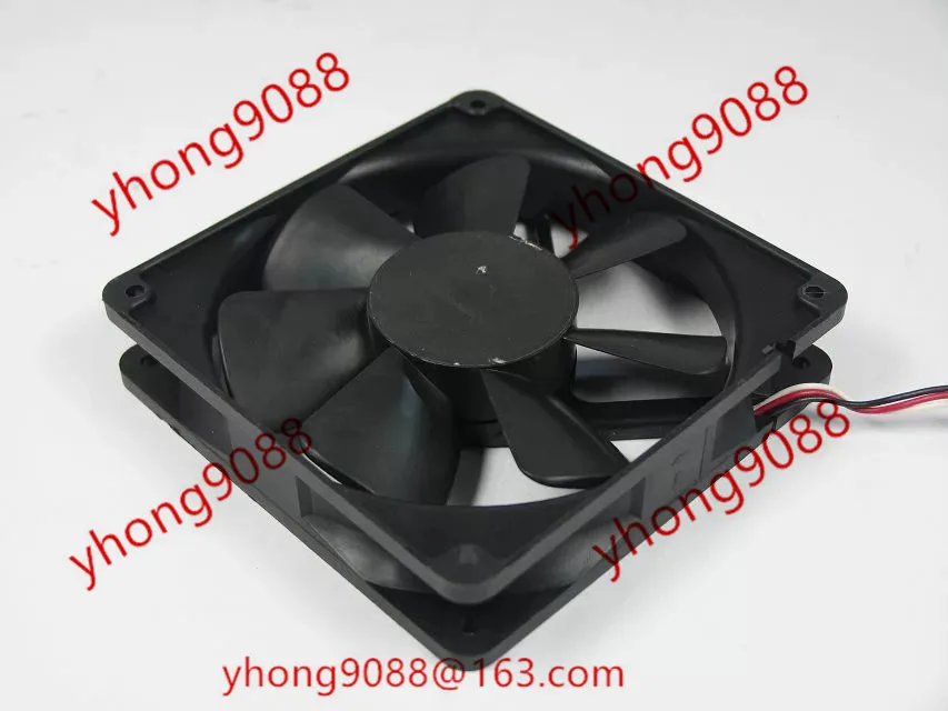 NMB-MAT 4710NL-04W-B49 D05 D06 DC 12V 0.44A 3-Wire 120x120x25mm Server Cooling Fan