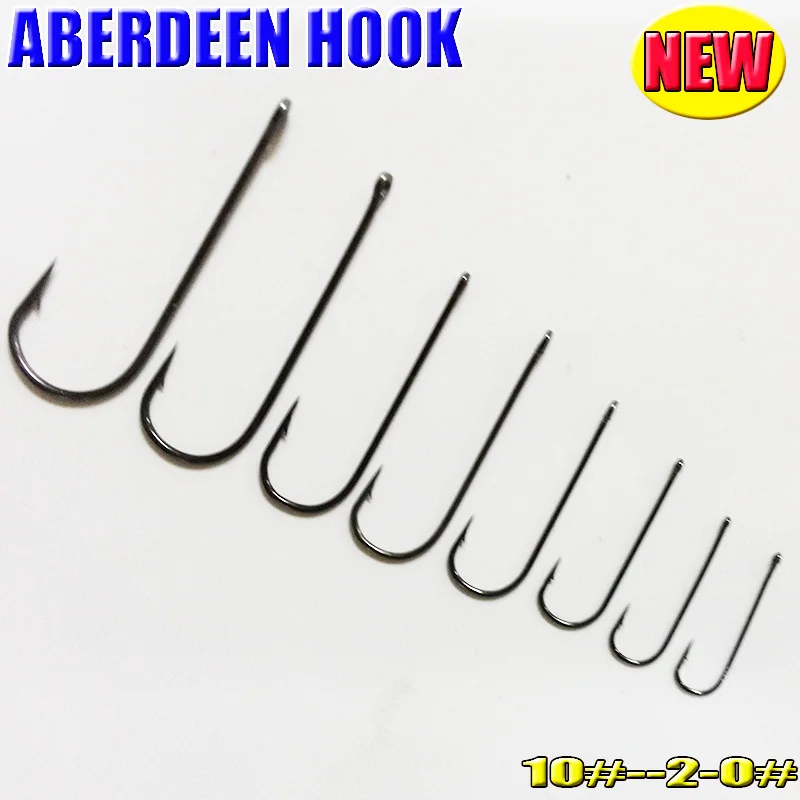 2018NEW ABERDEED hooks high carbon steel size 10#-2-0#  number:200pcs/lot