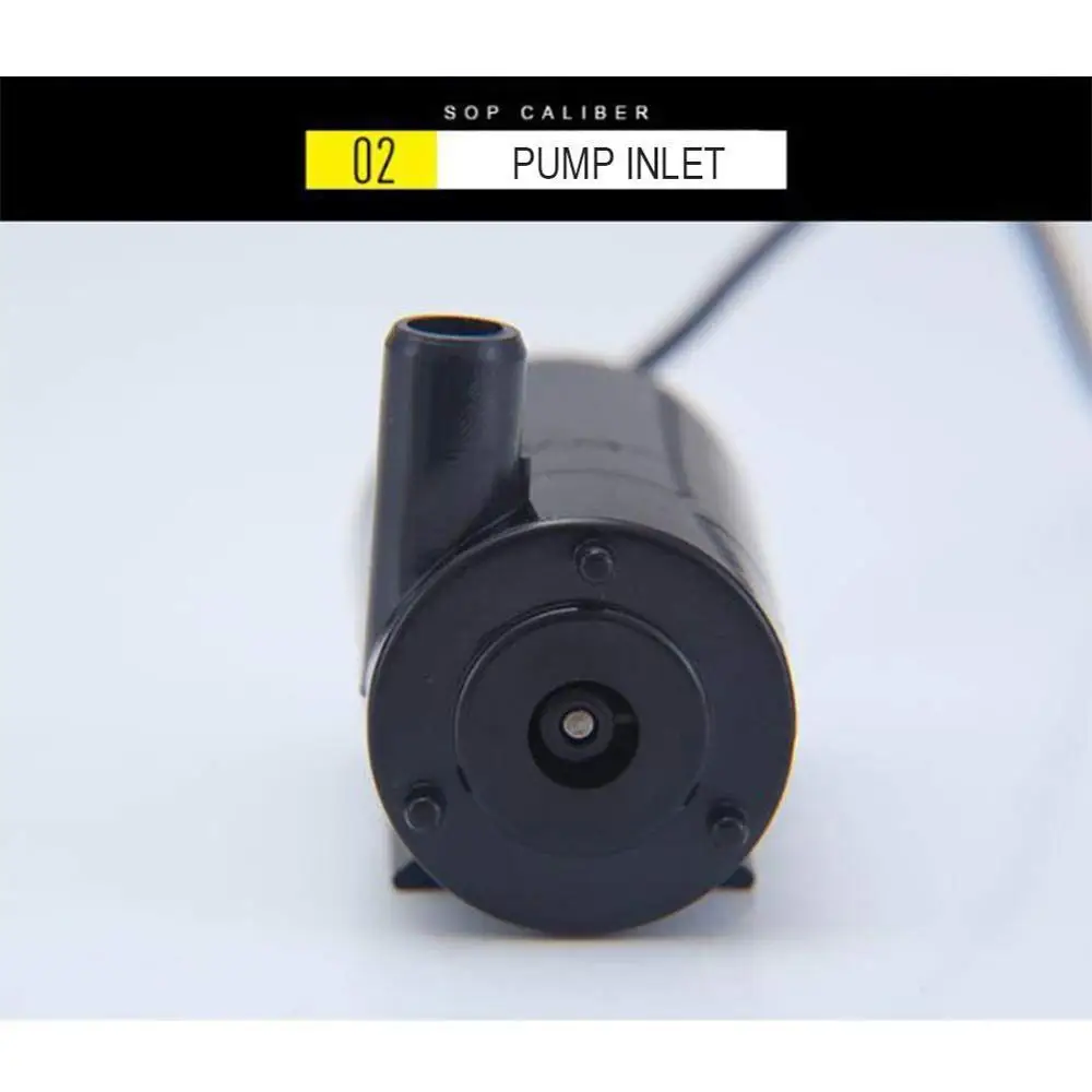 DC 5V USB A Basso Rumore del Motore Brushless Pump120L/H Mini Micro Pompa Ad Acqua Sommergibile Per Kit Fai Da Te