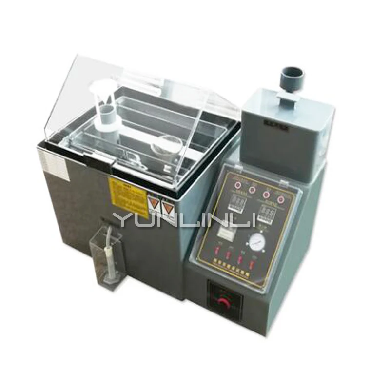 

Small Salt Spray Test Machine 220V 1500W Neutral Salt Spray Test Box Plating Corrosion Resistance Testing Equipment LX-40B