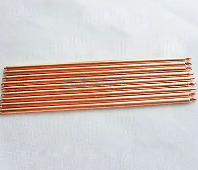 50-400mm Länge 6mm Durchmesser Kupfer Kühlkörper Heatpipe Notebook DIY Kühlung Stange – Detail 2