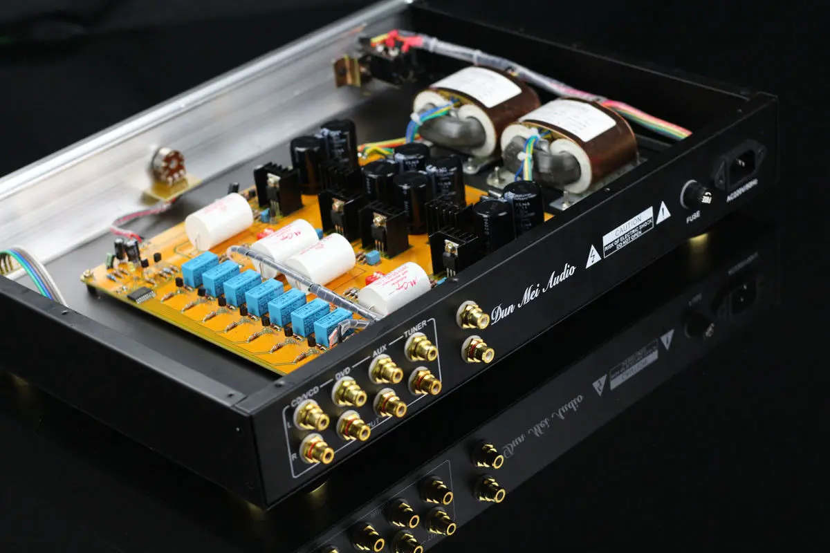 ZEROZONE Hi-end Single-ended class A FET preamplifier base on Pass 2.0 preamp L7-40