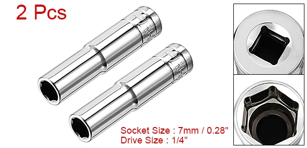 Imagem -06 - Deep Socket Cr-v Repair Tool para Reparos Automotivos Manutenção Doméstica Faça Você Mesmo Drive Point mm mm 10 mm 13 mm Pcs