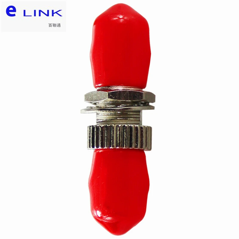ST fiber coupler simplex singlemode multimode apc upc pc om3 om4 om5 optical fibre adapter free shipping IL 0.2dB 100pcs