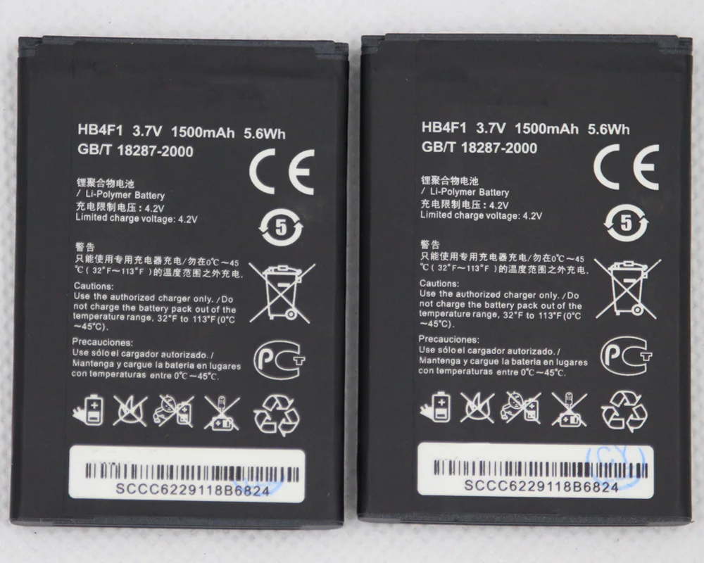 Brand New HB4F1 1500Mah Battery for Huawei M860 Ascend U8800 IDEOS X5 E5832 Phone Battery