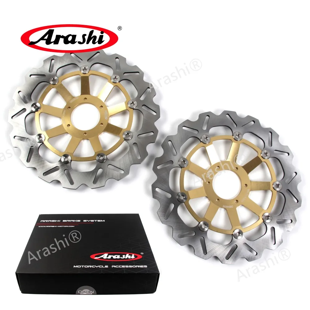 Arashi 2PCS For HONDA CB 1284 X4 SC38 / EBE 1997 1998 1999 CNC Full Floating Front Brake Disc Disk Brake Rotor Motorcycle