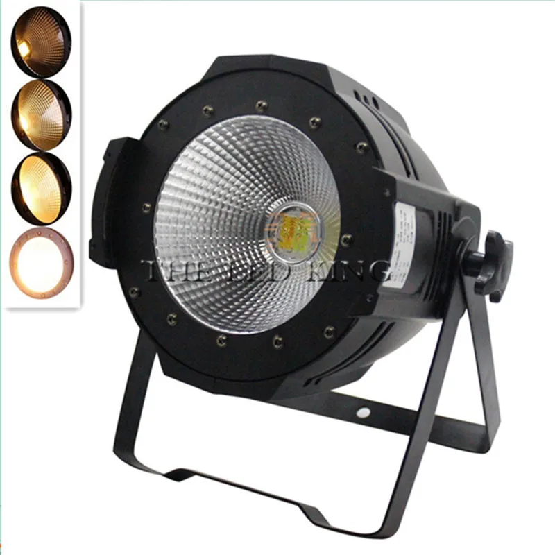 

2PCS High Power 200w COB LED Par Light Professional Stage Lighting DMX LED Par DJ Disco Light with Fold Metal Cover