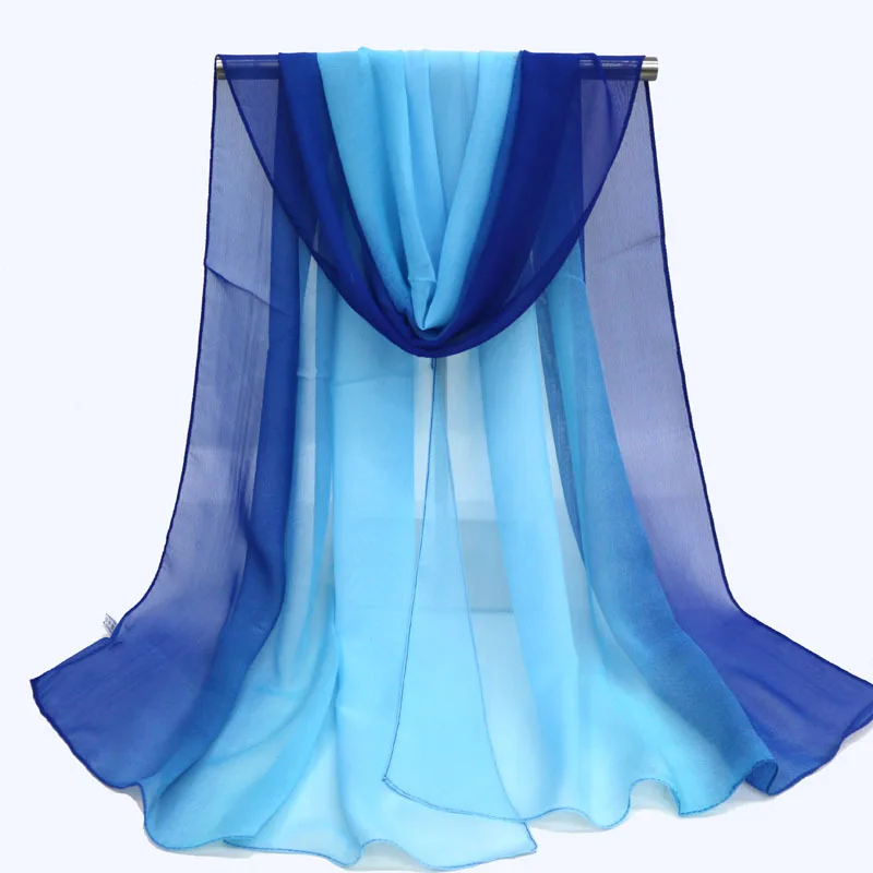Chal de gasa para mujer, bufanda grande de invierno, Hijab, capa, estolas
