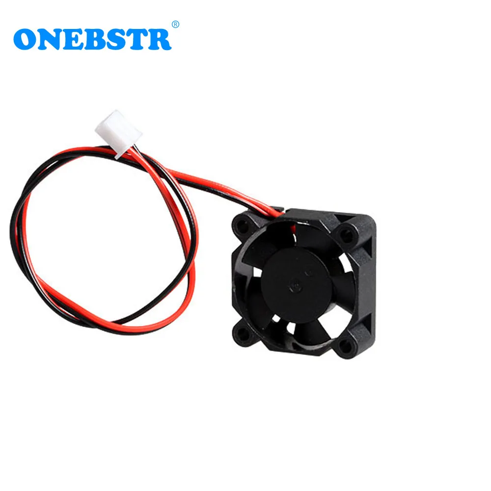 3D Printer Accessories DIY Parts 3010 Cooling Fan DC 12V 0.1A 30x30x10mm Sleeve Bearing With 2.54 Interface