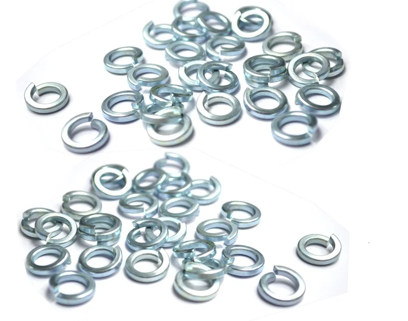 

1000pcs/Lot M2.5 Spring Washer Zinc Plated Carbon Steel Split Lock Washer Spring Gasket Cushion Pad Ring