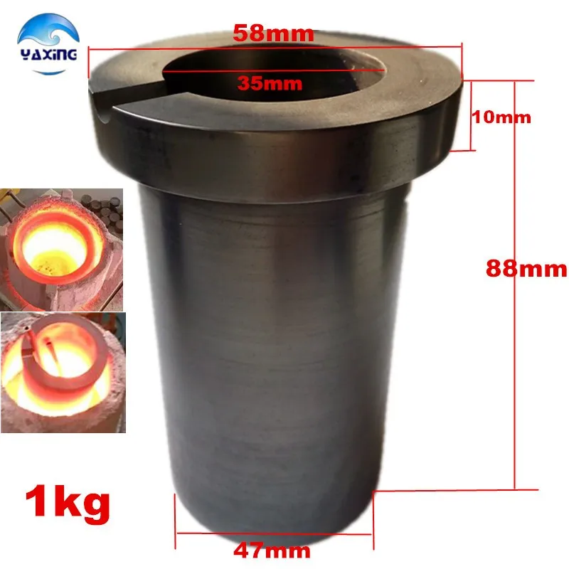 

gold melting crucible for melting metal fine polished 1kg/2kg/3kg/4kg/5kg