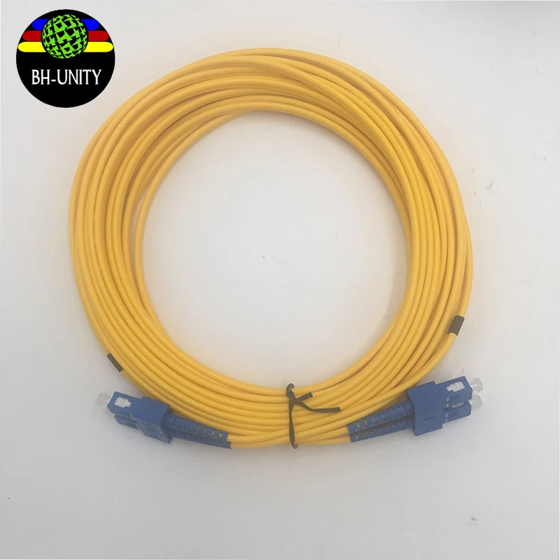 optical fiber cable 8M  Outdoor large format printer spare parts durable square connector for Allwin Flora Zhongye