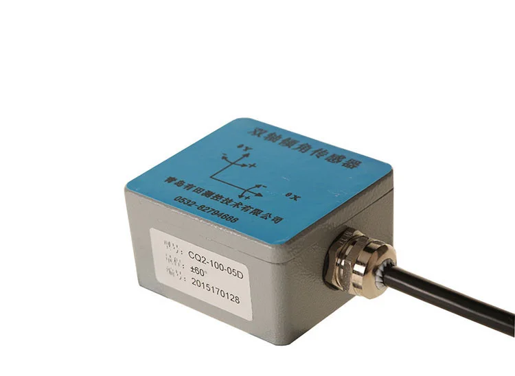 CQ-100 Biaxial measurement tilt angle sensor inclinometer horizontal measurement MOUDBUS Communication RS485/232 tilt Angle