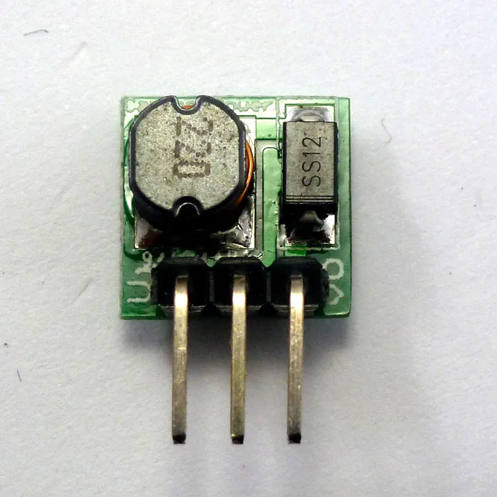 Mini convertidor de piezas CE012, 2 DC-DC, 1V, 1,3 V, 1,5 V, 1,8 V, 2,5 V, 3V a CC 3,3 V, módulo de fuente de alimentación Step-UP Boost para placa de pruebas UNO DUE