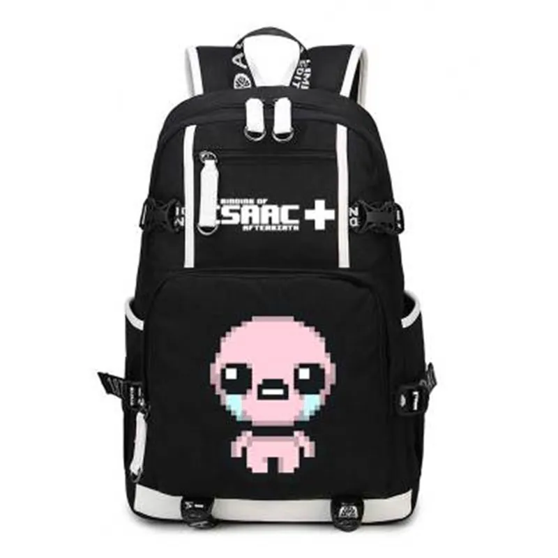 The Binding of Isaac School Backpack Bags Laptop Shoulder School Travel Bags Teenagers Rucksack Gift