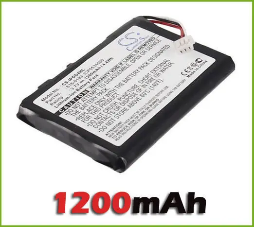 For iPOD / MP3 / PMP Battery Fit For iPOD 4th Generation battery (1200 mAh) new