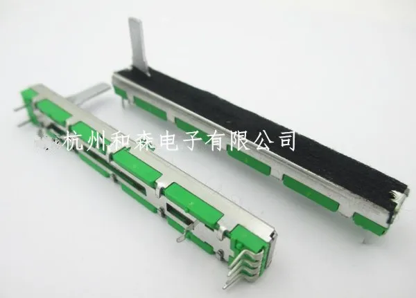 

[VK] Behringer Soundcraft 7,5 см 75 мм B50K B50KX2 двойной прямой скользящий Потенциометр ручка 15 мм Переключатель