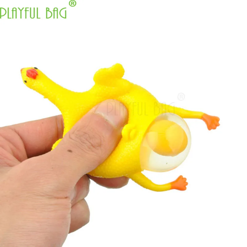 Funny and novel toys laying hens squeezing hens creative ventilation and decompression spoofing toys E42