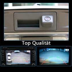 Special Trunk handle CCD Car Rear View Camera Reverse Backup Camera For VW Passat Tiguan Golf Touran Jetta Sharan Touareg navi