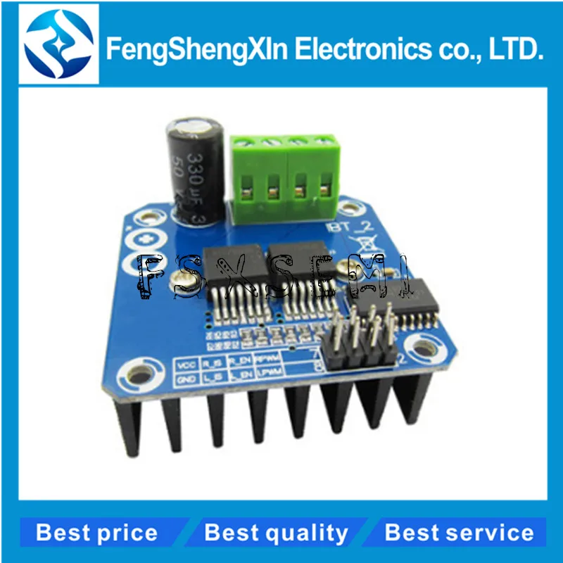 BTS7960 43A High-power smart car motor drive module semiconductor refrigeration drive