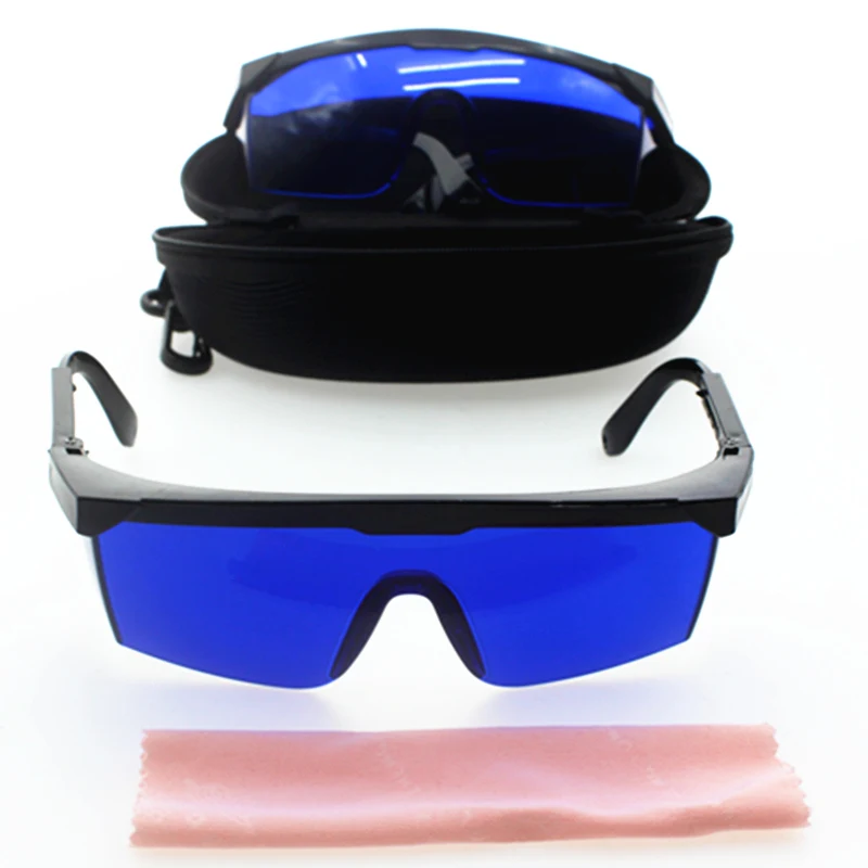 

Safety glasses for IPL beauty,golf finding glasses,Golf Ball Finder Glasses Eye Protection,blue lens ship with case clean cloth