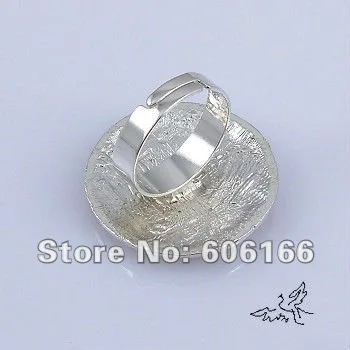 Wholesale 25pc/lot Bohemia Handmade Alloy Rings Resizable Silver Tone Fashion Jewelry Cocktail Ring Costume Rings