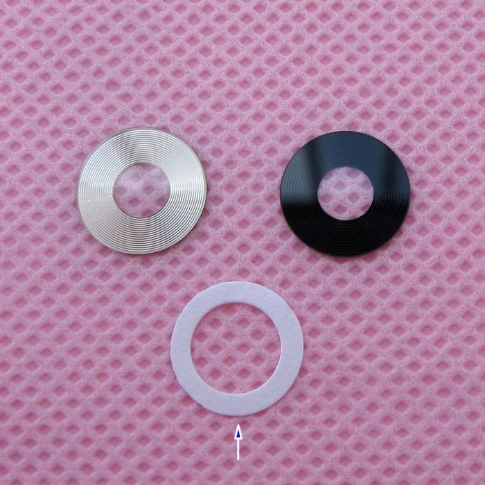 Black/Gold New Ymitn Housing Back Camera glass Lens Cover with adhesive replacement For Lenove ZUK Z2 PRO,Free Shipping