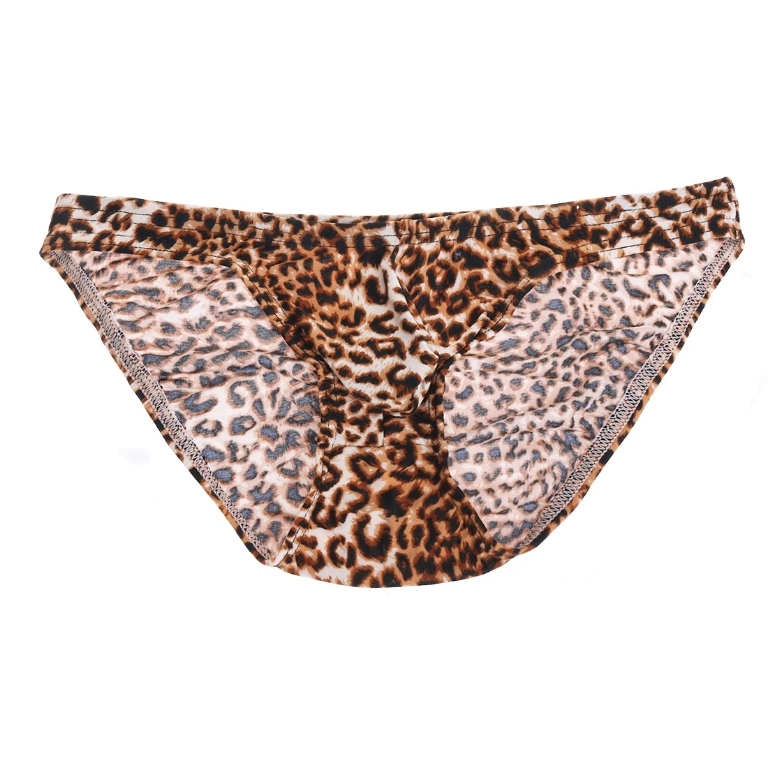 Sexy Mens Bikini Swimsuits Swimwear Thong Underwear Swimming Suit Lingerie Underpants Leopard Print Briefs Shorts Male Panties