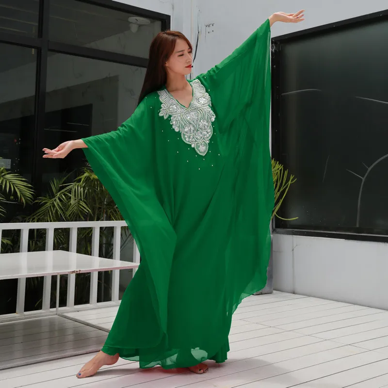 Egyptian Traditional Khaleeji Thobe Dress Folk Dance Belly Dance