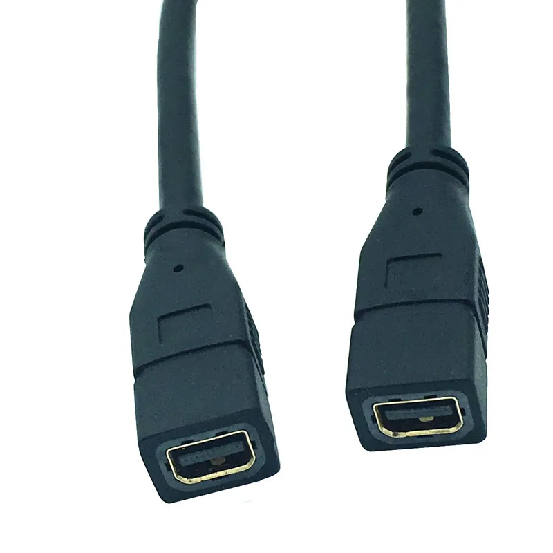 Mini DP Display Port  Female to Female Extension Cable Cord mimi dp female Cable 30cm/0.3M