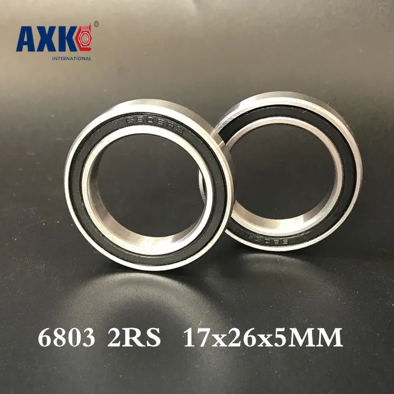 2023 Limited Top Fashion Ball Bearing Rodamientos 6803 2rs Abec-1 (10pcs) 17x26x5mm Seals Thin Section Bearings 61803rs/6803rs