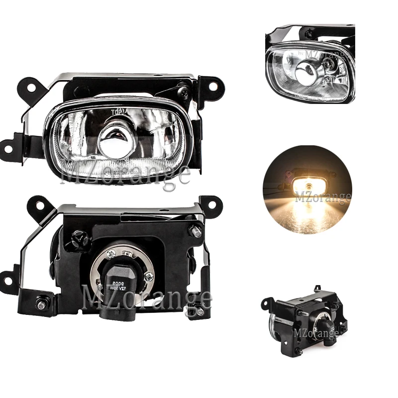 Fog Lights for Mitsubishi Outlander 2003 2004 2005 2006 2007 LED Headlights Halogen Front Bumper Fog Lamps Car accessories