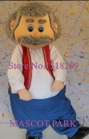 mascot old man mascot adult cartoon costume factory direct anime cosplay costumes carnival fancy dress mascotte